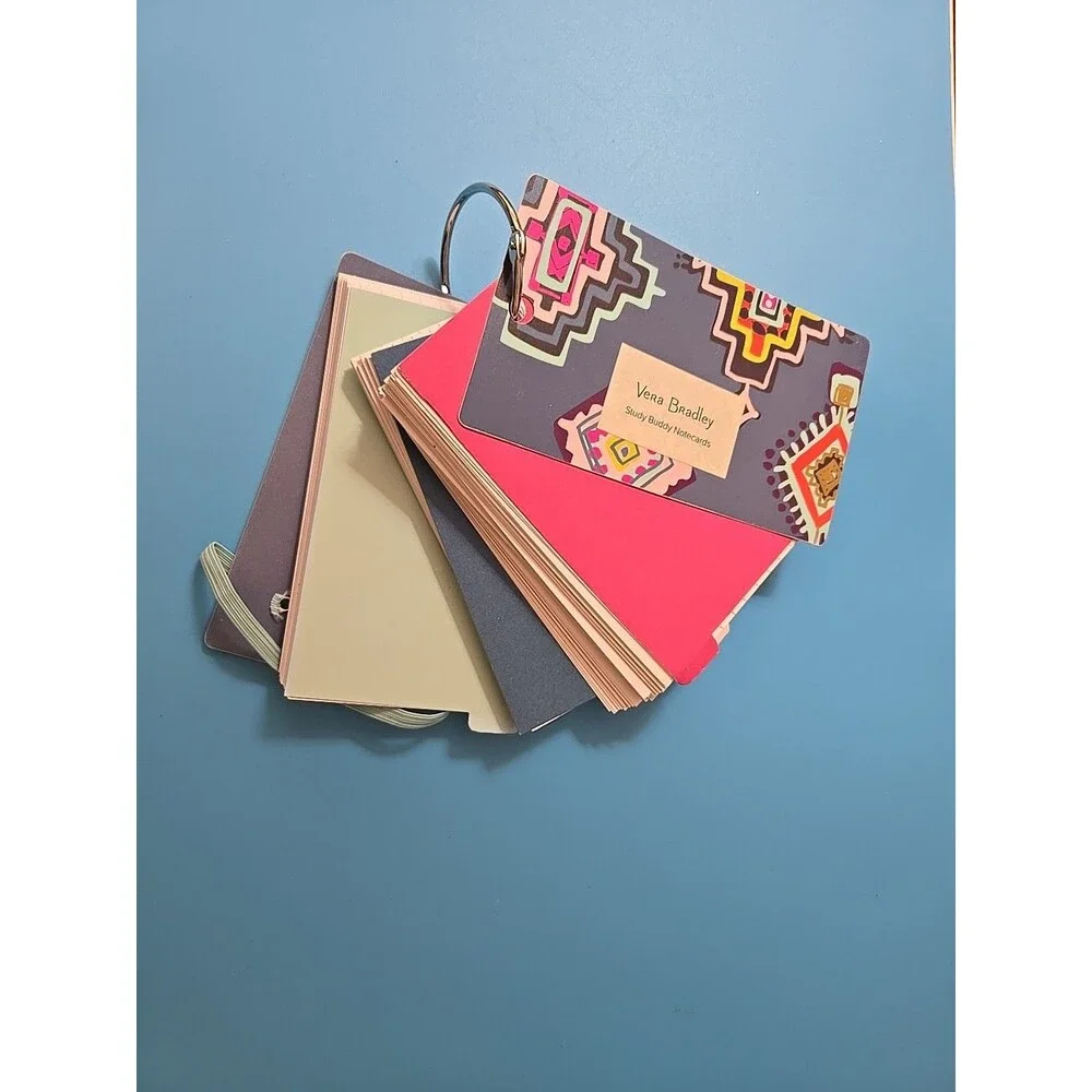 Vera Bradley Painted Medallions Study Buddy Notecards New